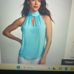Foxy Blue top from NY&C size M - New